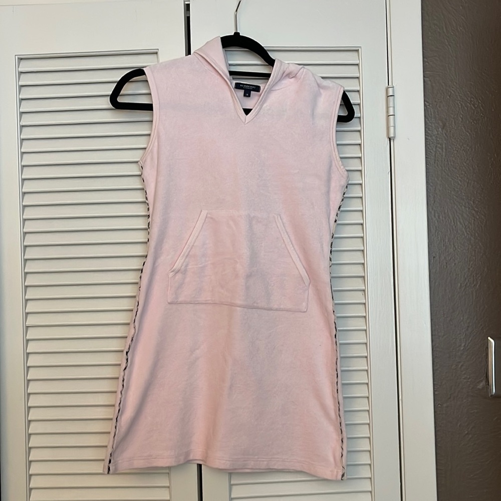 Burberry cover up with hoodie